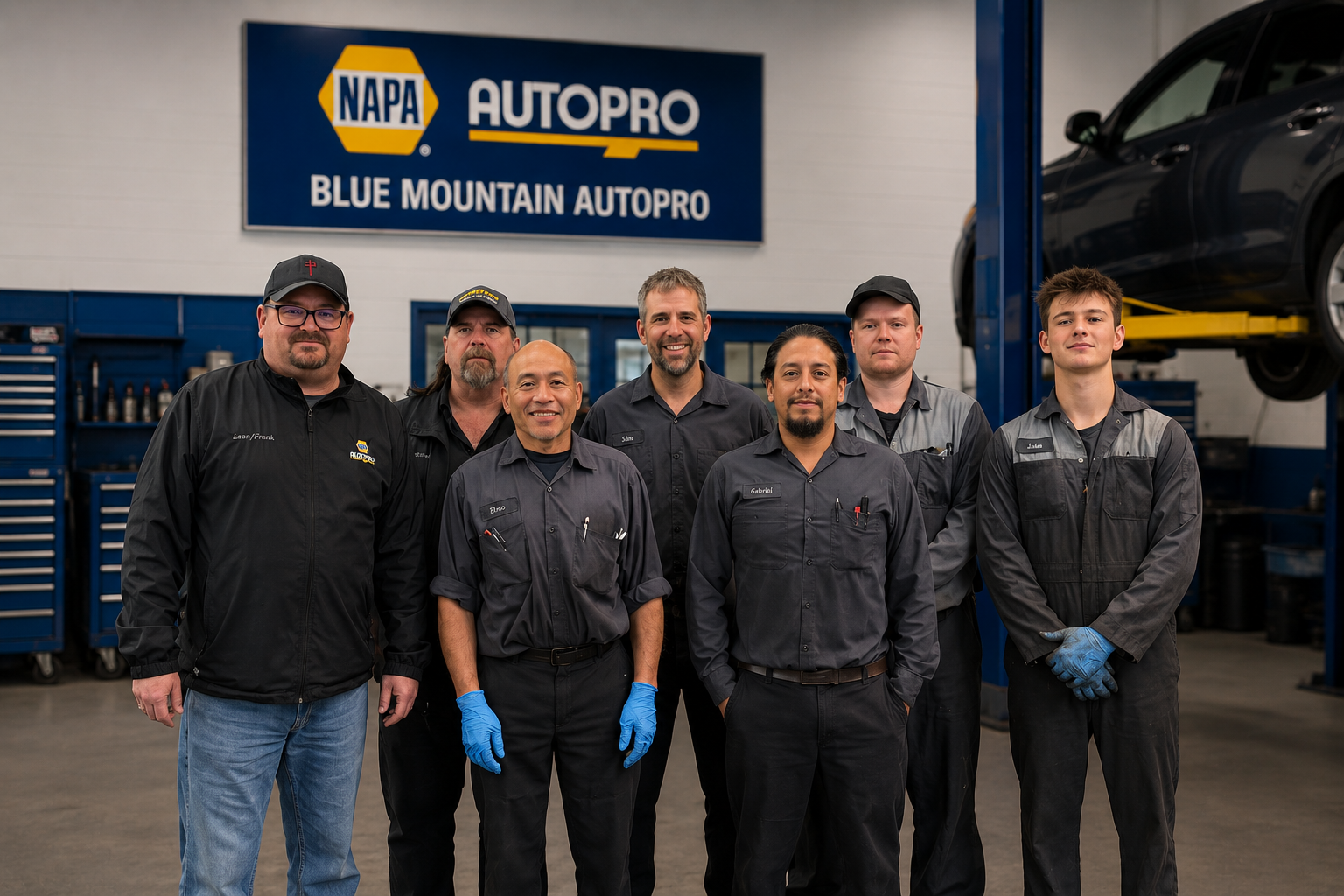 The Blue Mountain AutoPro Team