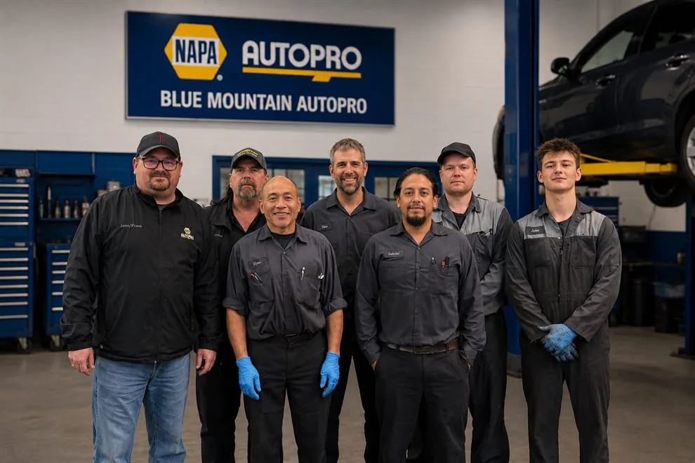 The Blue Mountain AutoPro Team